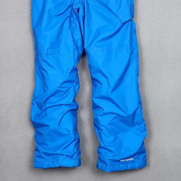 Columbia Ice Slope II Snow Pants Youth Large Blue Insulated Ski Winter Nylon - Picture 8 of 16